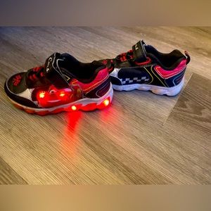 Disney pixar car light up shoes